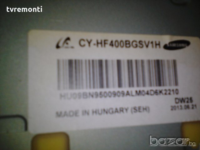 LED TV PANEL CY-HF400BGSV1H LED BACKLIG