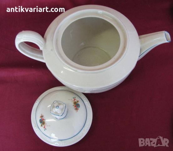 Стар Порцеланов Сервиз за Чай Германия, снимка 7 - Антикварни и старинни предмети - 24993186