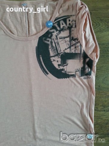 G-star - страхотна дамска тениска, снимка 3 - Тениски - 21462636