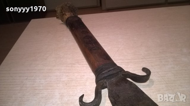 кукри-forged in fire-колекционерски нож-антика-72см-внос швеция, снимка 8 - Колекции - 25238055
