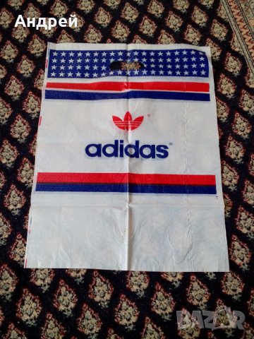  Стара найлонова торбичка Адидас,Adidas, снимка 2 - Антикварни и старинни предмети - 23602057