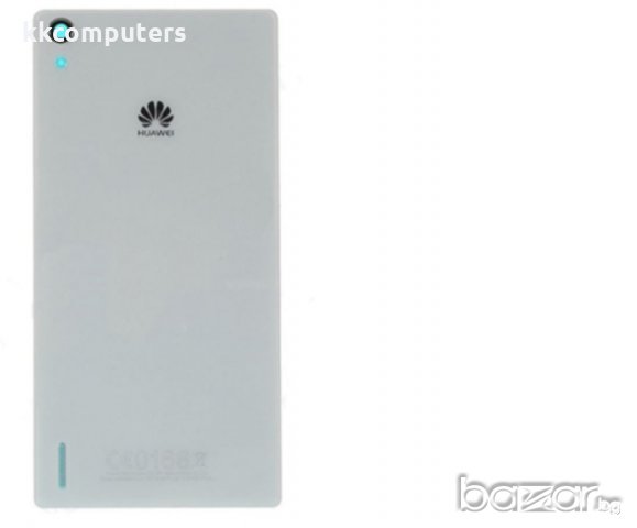 GSM Spare part Huawei Ascend P7 Back cover White, снимка 1 - Калъфи, кейсове - 15116779