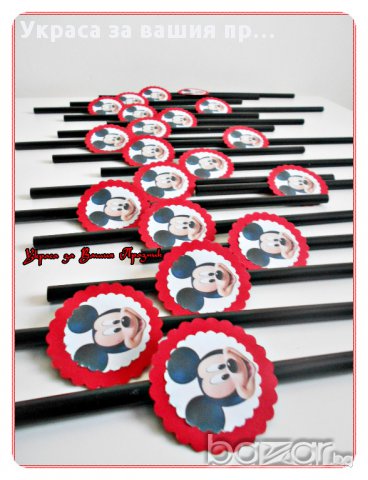 Украса за детски рожден ден Мики Маус, снимка 13 - Други - 17009344