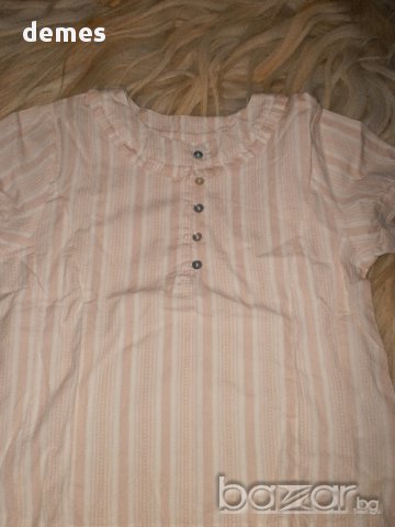 Луксозна детска блуза NOA NOA размер 134 в цвят капучино, нова, снимка 8 - Детски Блузи и туники - 11094831
