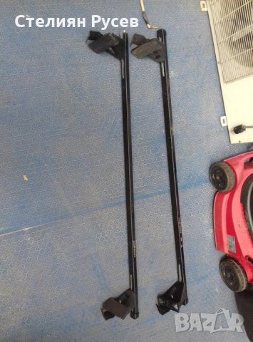 багажни напречни релси за автомобил mont blanc legend -цена 50лв  - регулиране на ширината на захват