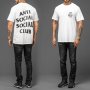  ХИТ! Мъжка тениска с ANTI SOCIAL CLUB принт! Бъди различен, поръчай с твоя идея! , снимка 2