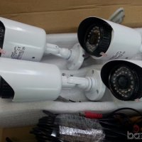 Нови AHD дигитални камери 3 MP висока резолюция - пакет 4 камери + DVR, снимка 1 - Камери - 14634790