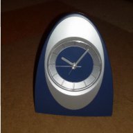 часовник настолен със секундарник и аларма антикварна рядкост, снимка 1 - Други - 16922780