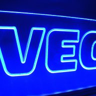 Светеща LED Гравирана Табела Iveco 24 V, снимка 4 - Аксесоари и консумативи - 12096492
