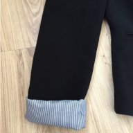 Дамско сако BERSHKA оригинал, размер L, черно с цикламен хастар , НОВО!!, снимка 3 - Сака - 16785218