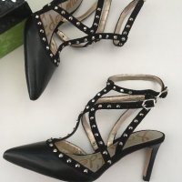 Нови естествена кожа обувки Sam Edelman N36-37 , снимка 1 - Дамски обувки на ток - 24588878