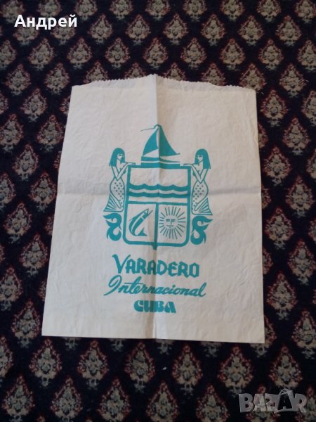 Хартиена торба Varadero Cuba, снимка 1