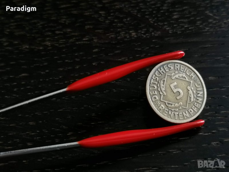 Райх монета - Германия - 5 пфенига | 1924г.; серия J, снимка 1