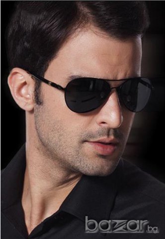 Слънчеви Очила Aviator (BLACK), снимка 7 - Слънчеви и диоптрични очила - 8495405