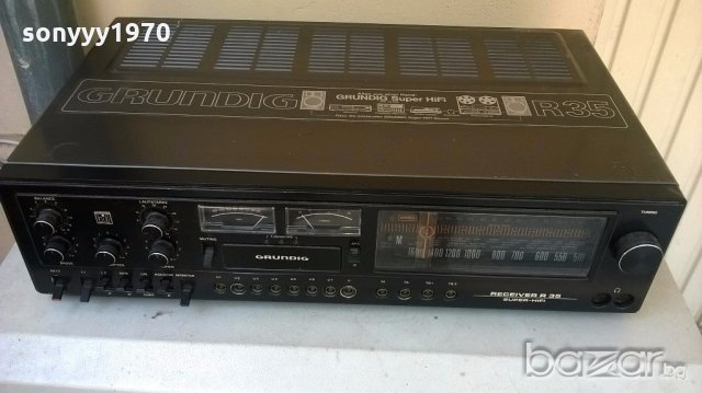 Ретро колекция от Grundig super hifi r35-receiver-внос швеицария, снимка 5 - Ресийвъри, усилватели, смесителни пултове - 18498960