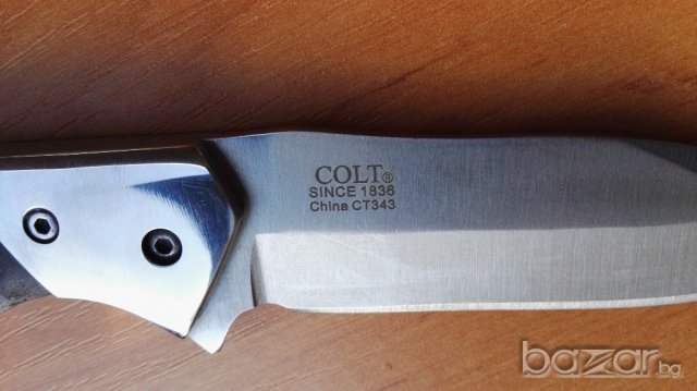 Ловен / бушкрафт /нож Colt CT343 - 21,3 см , снимка 8 - Ножове - 19749002