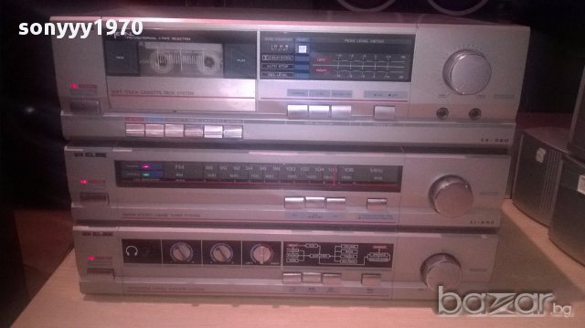 Elbe am260+elbe ca260+si260-amplfier/deck/tuner-внос швеицария, снимка 3 - Ресийвъри, усилватели, смесителни пултове - 13396217