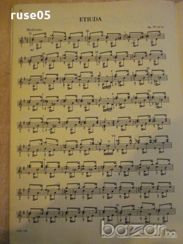 Книга "KLASYCY GITARY-utwory wybrane-FERNANDO SOR" - 44 стр., снимка 5 - Специализирана литература - 15840400