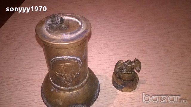ХИТЛЕР-Dresden-стара немска запалка-16х8.5см-внос швеицария, снимка 8 - Антикварни и старинни предмети - 17306972