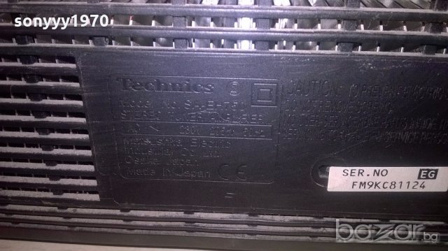 technics processor-made in japan-внос швеицария, снимка 17 - Ресийвъри, усилватели, смесителни пултове - 18298527