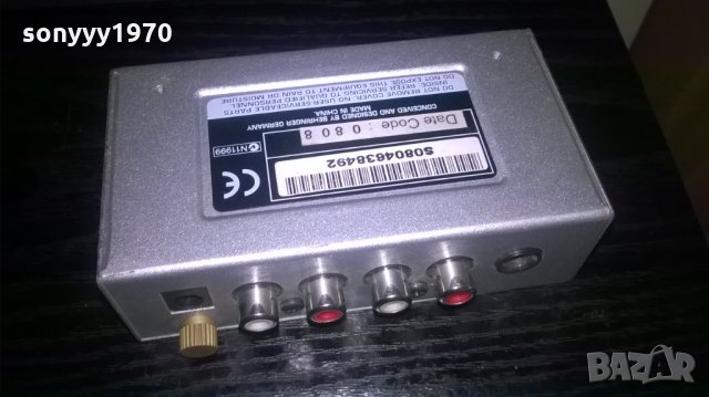 behringer-phono preamplifier-внос швеция, снимка 6 - Ресийвъри, усилватели, смесителни пултове - 25731127