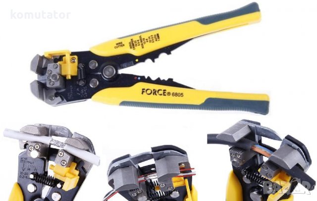 клещи автоматични кабелозачистващи FORCE