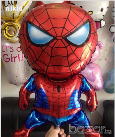 Спайдърмен огромен фолио фолиев гигант балон хелий или въздух парти рожден ден