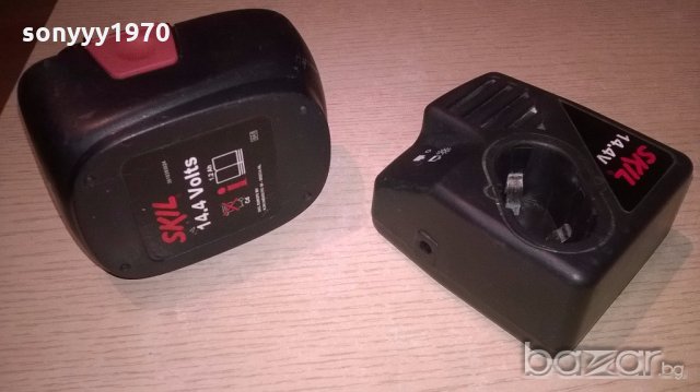 skil-батерия и зарядно без адаптер-внос англия, снимка 1 - Други инструменти - 18376997