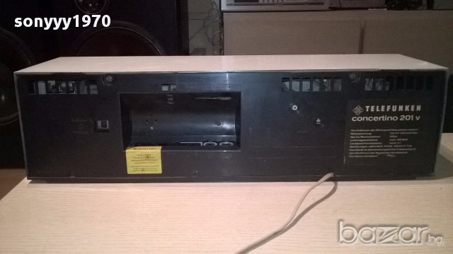 Telefunken concertino 201v-stereo receiver-внос швеицария, снимка 12 - Ресийвъри, усилватели, смесителни пултове - 14013382