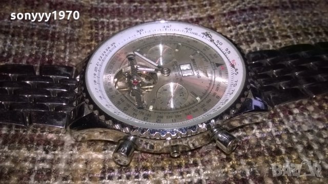 breitling chronometre navitimer-часовник-внос швеицария, снимка 12 - Мъжки - 24943245