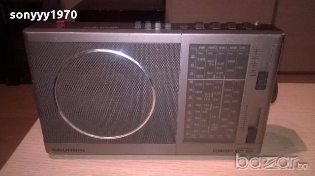 grundig concert boy 220a-внос швеицария, снимка 2 - Ресийвъри, усилватели, смесителни пултове - 18018276