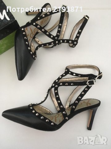 Нови естествена кожа обувки Sam Edelman N36-37 