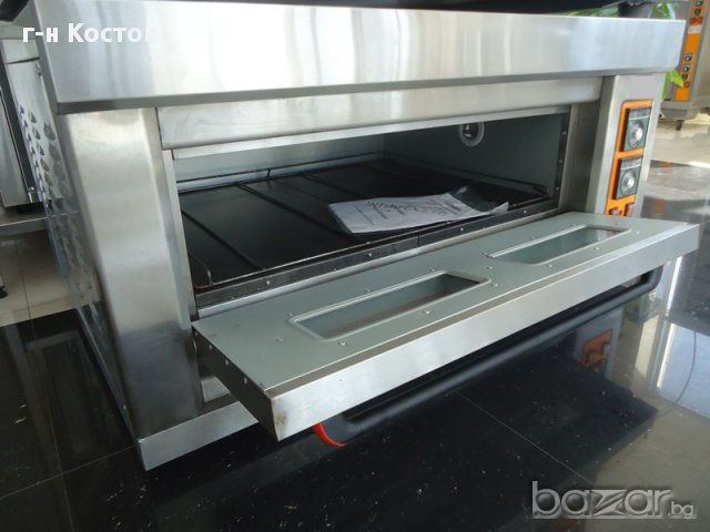 1. Фурна за закуски НОВА Внос от Европа на едно ниво за две тави 60/40см., външни размери височина 5, снимка 9 - Обзавеждане за заведение - 12124570