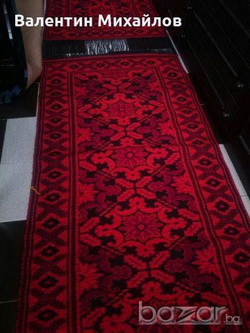 Комплект нови ръчно тъкани вълнени пътеки, снимка 15 - Пътеки - 21102190