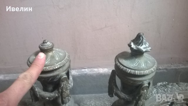 барокова декорация за пред камина, снимка 9 - Антикварни и старинни предмети - 24722787