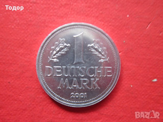 1 дойче марк марка 2001, снимка 2 - Колекции - 25530706