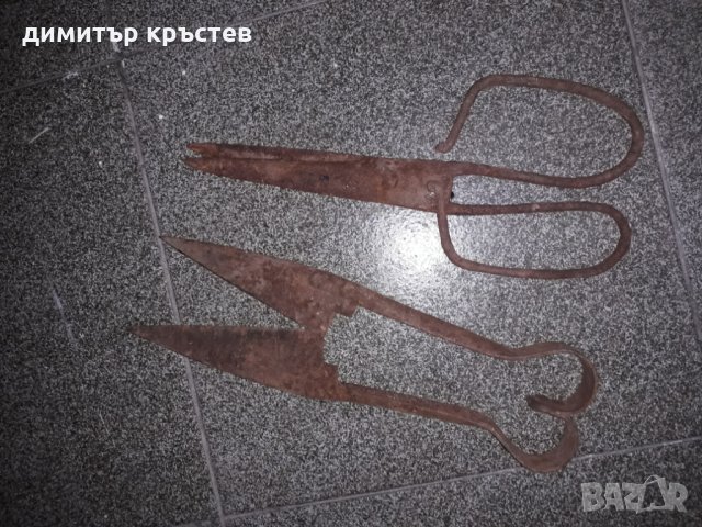 стари ножици, снимка 2 - Колекции - 23451844