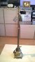 Масивна ретро лампа за две крушки-месинг 80х35см-внос швеицария, снимка 1 - Антикварни и старинни предмети - 17796479
