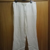 бял ленен панталон "Ния Дорадо", снимка 1 - Панталони - 25210655