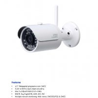 FULL HD 1080P Dahua DH-IPC-HFW1200SP-W WiFi 2Mpx IP66 Вандалоустойчива Водоустойчива Метал IP Камера, снимка 12 - IP камери - 17780749