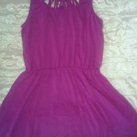 лилава рокля, снимка 1 - Рокли - 22458753