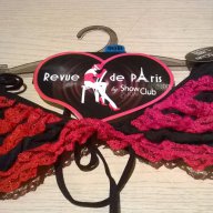 Комплект черен с червени дантелки-сутиен+бикини, снимка 13 - Бельо - 13731492