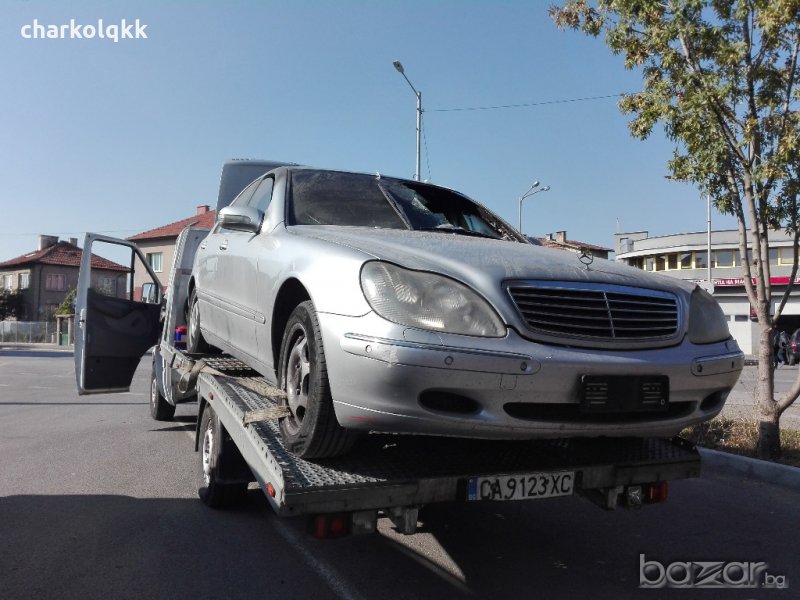 продавам мерцедес с 320 на части бензин метан, снимка 1