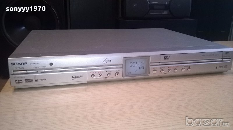 Sharp dv-hr450s-hdd/dvd recorder/hard disc-внос швеицария, снимка 1