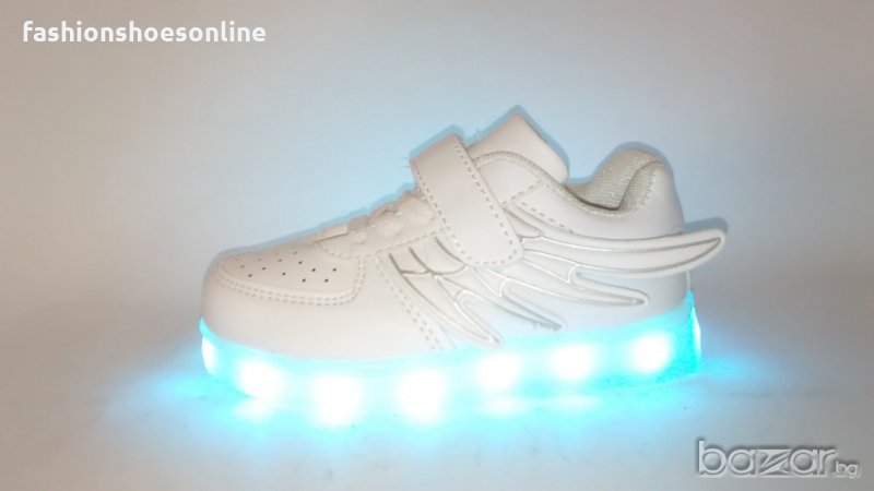 Детски маратонки светещи- LED с USB ЗАРЯДНО., снимка 1