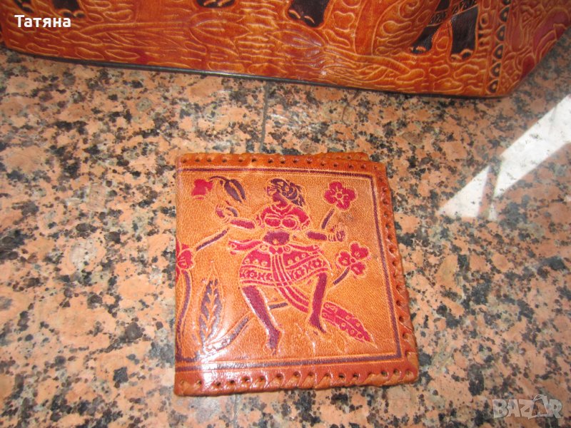 !!! +   портмоне-КОЖА НОВО  ИНДИЯ, снимка 1