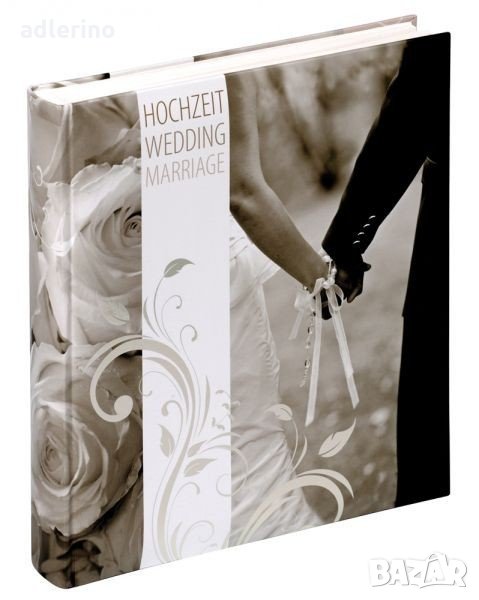  Луксозен фотоалбум WALTHER, 60 страници, уникална изработка, сватбен албум , снимка 1