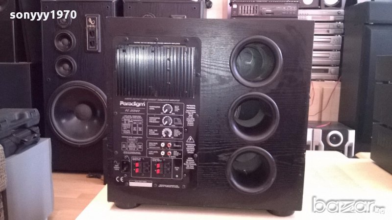 Paradigm ps series power subwoofer made in canada 52/42/42см-англия, снимка 1