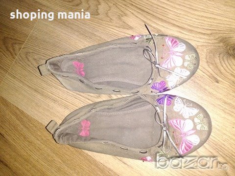 красиви обувки пеперуди , снимка 1