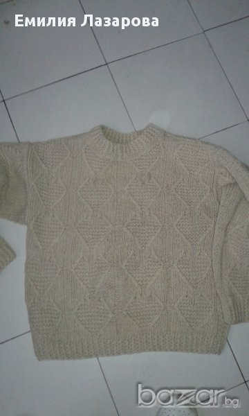 Мъжки  зимен вълнен пуловер, снимка 1